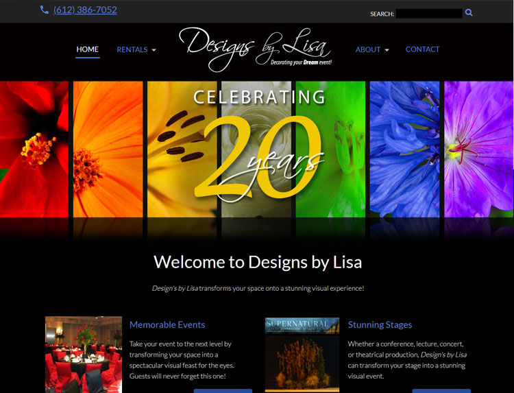 Design's By Lisa - Site Revamp